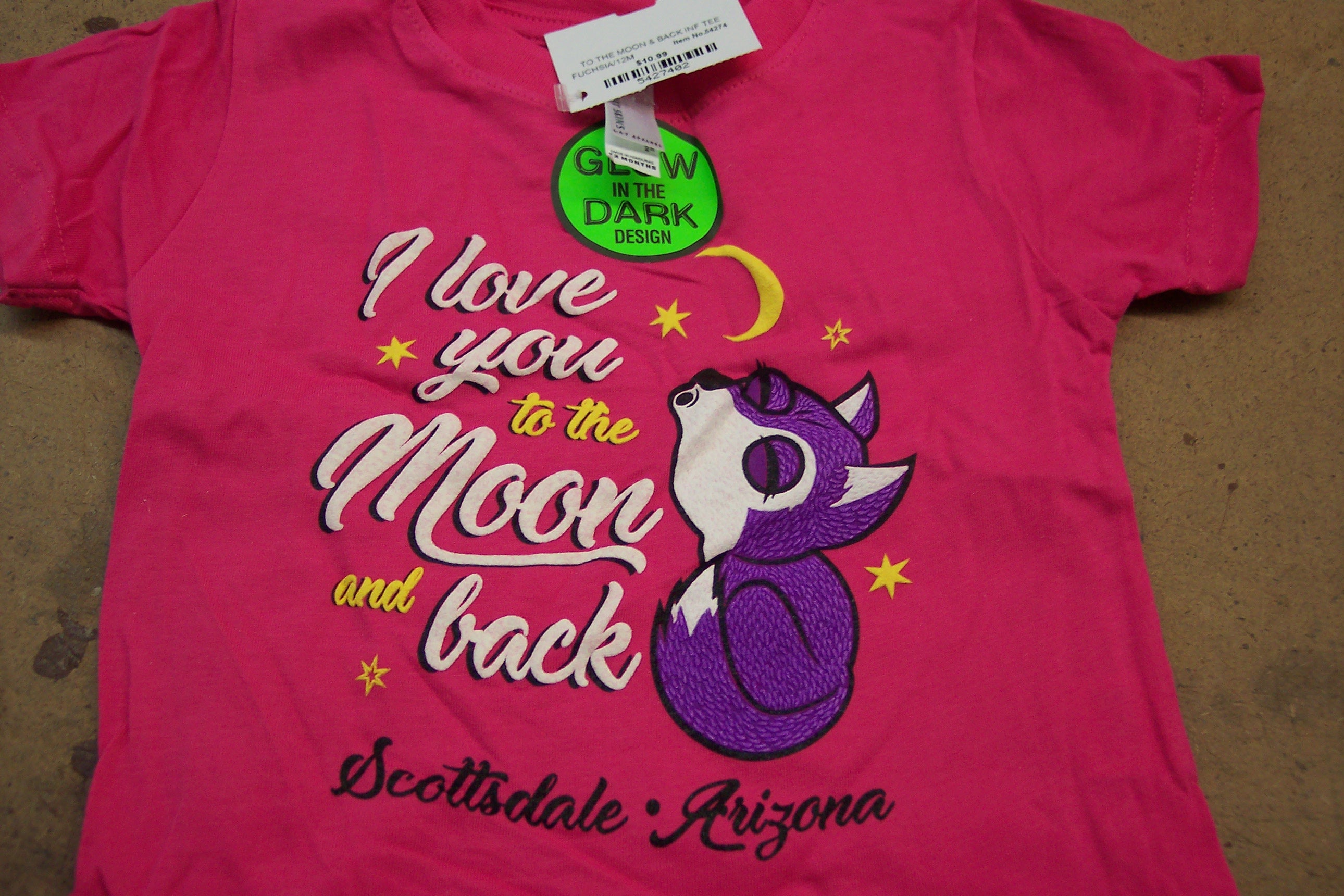 TO THE MOON & BACK INF TEE