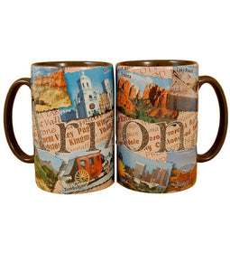 ARIZONA TALL ETCHED MUG