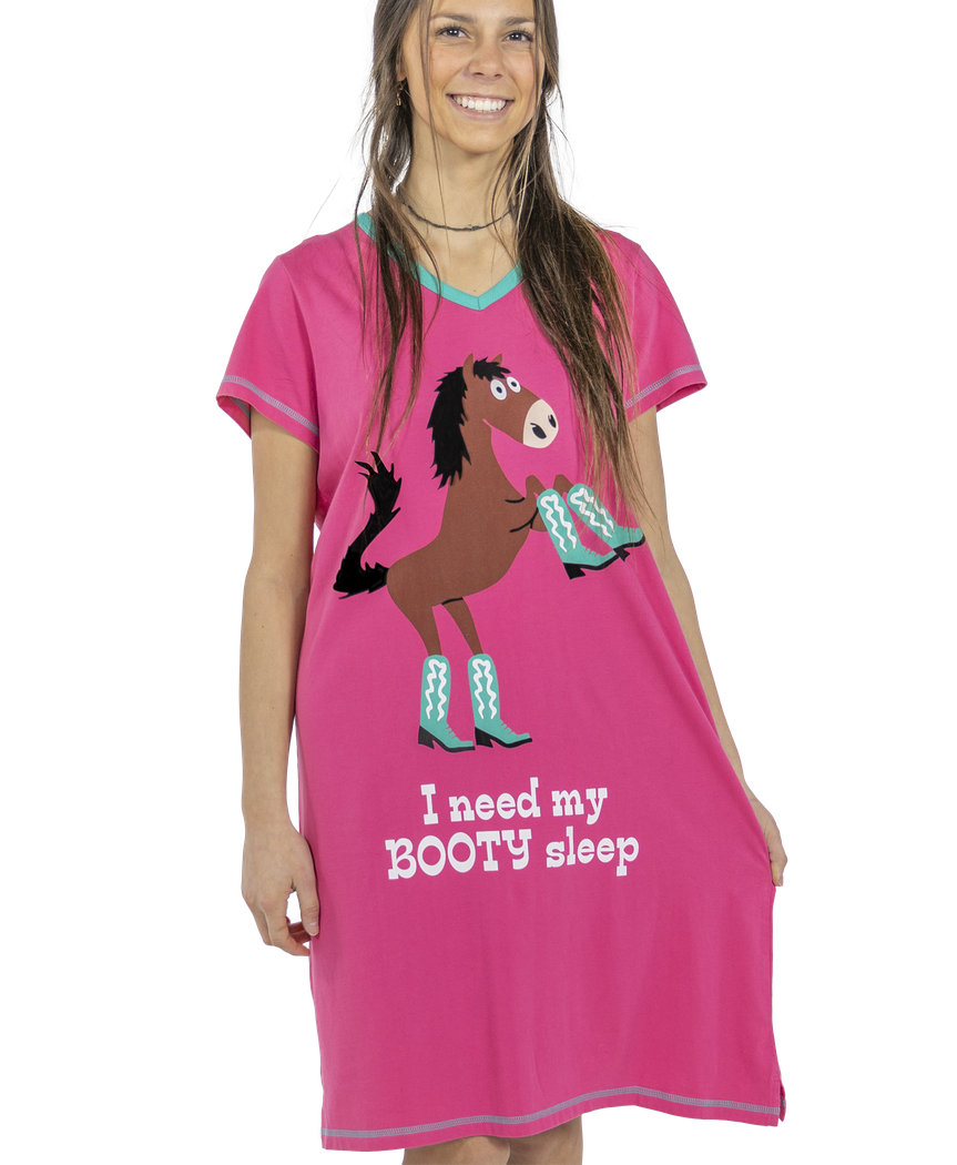 BOOTY SLEEP NITESHIRT