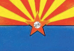 ARIZONA FLAG MAGNET