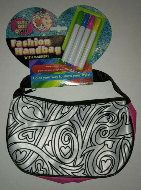 COLOR YOUR OWN HANDBAG